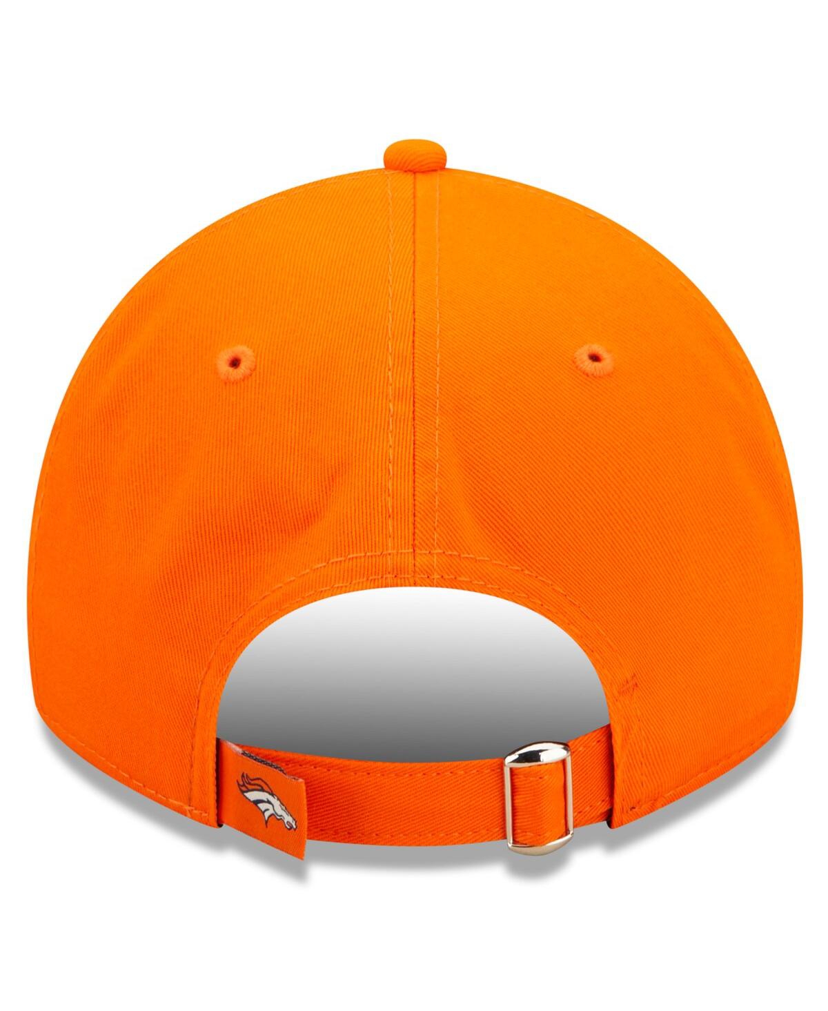 Shop New Era Women's  Orange Denver Broncos 2022 Sideline Adjustable 9twenty Hat