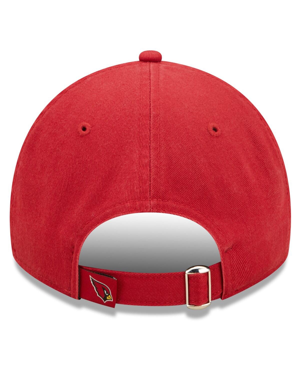 Shop New Era Women's  Cardinal Arizona Cardinals 2022 Sideline Adjustable 9twenty Hat