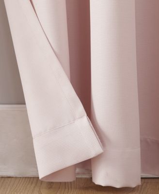 Valerie Heathered Texture Semi-Sheer Grommet Curtain Panel