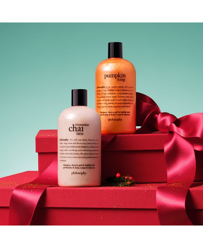 philosophy Pumpkin Icing Shampoo, Shower Gel & Bubble Bath, 16 oz