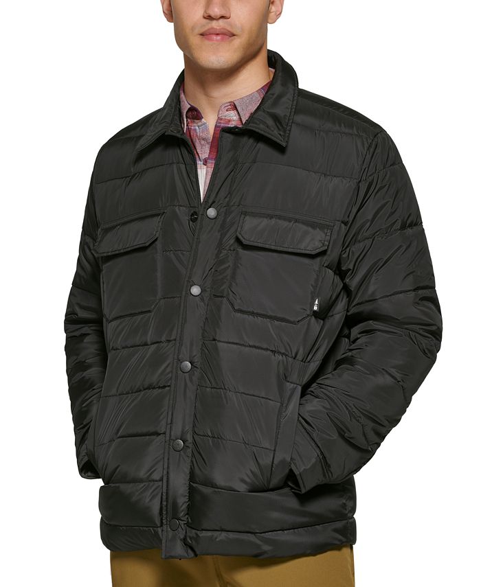 BASS OUTDOOR Men's Mission Quilted Puffer Shirt Jacket - Macy's