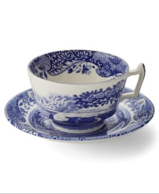 Blue Italian 5-Piece Place Setting