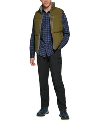 Men's Glacier Quilted Full-Zip Hiking Vest 