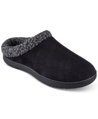 Haggar - Men's Rolled Collar Fleece-Lined Clogs