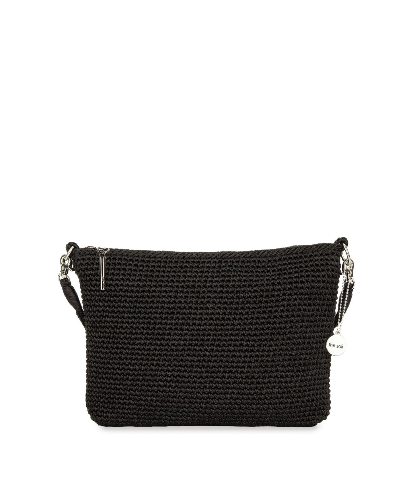 Женская сумка The Sak Lumi Crochet Small Crossbody Handbag, цвет: Чёрный — фото 2