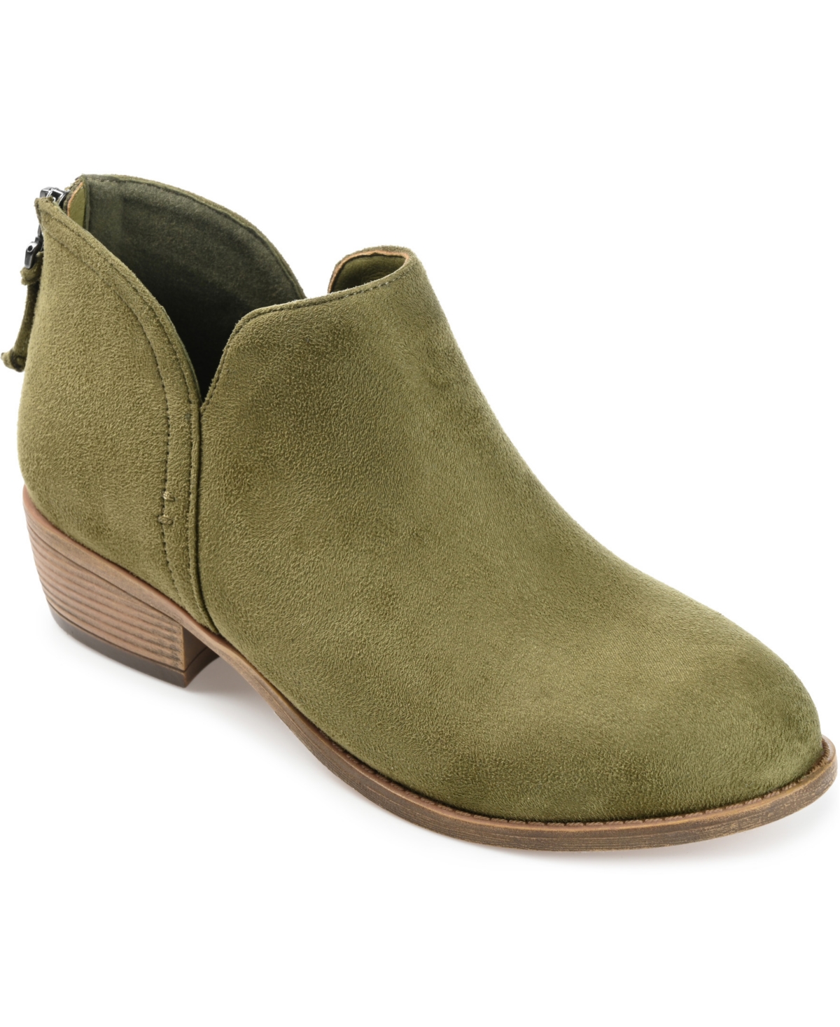 Shop Journee Collection Women's Livvy Booties In Olive