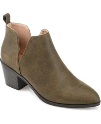 Women's Lola Cut Out Stacked Heel Dress Booties