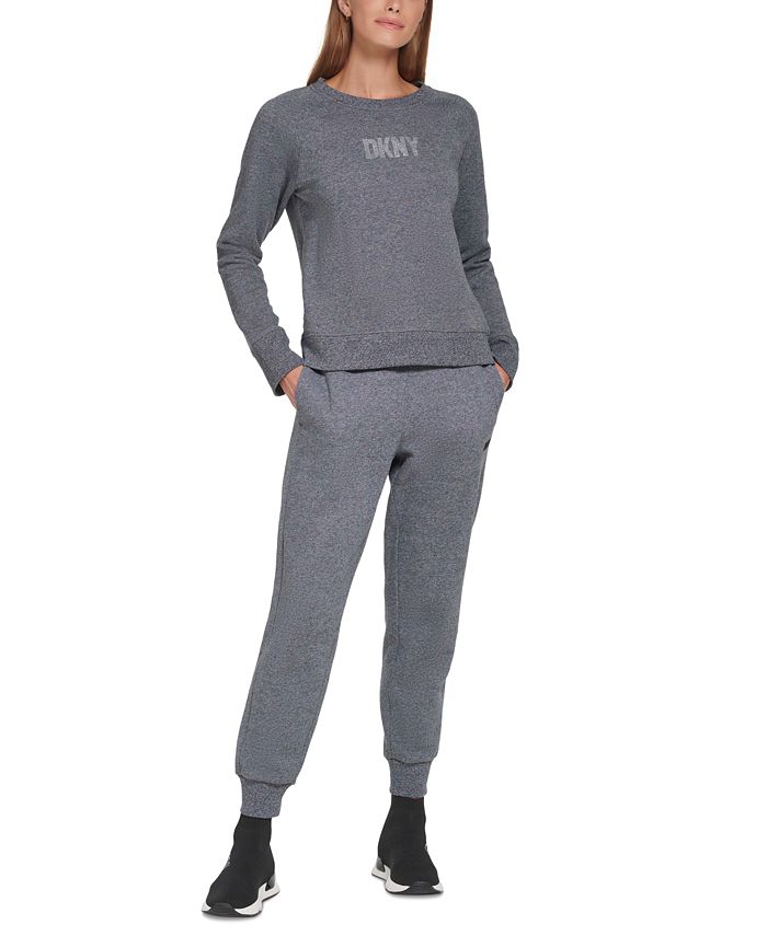 DKNY Women's Rhinestone Jogger Pants - Macy's