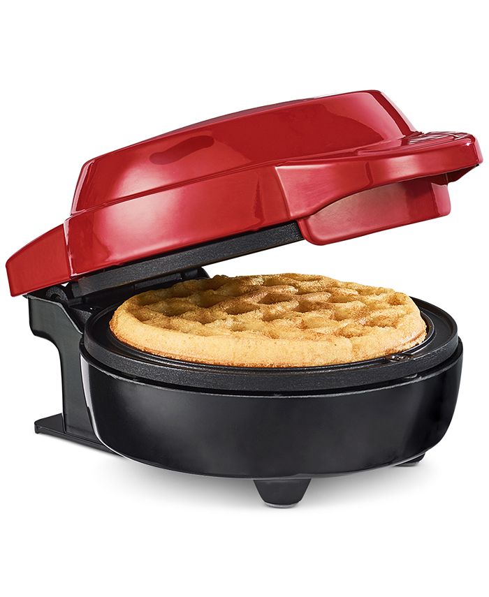 Best Buy: Bella Mini Waffle Maker Red 17179