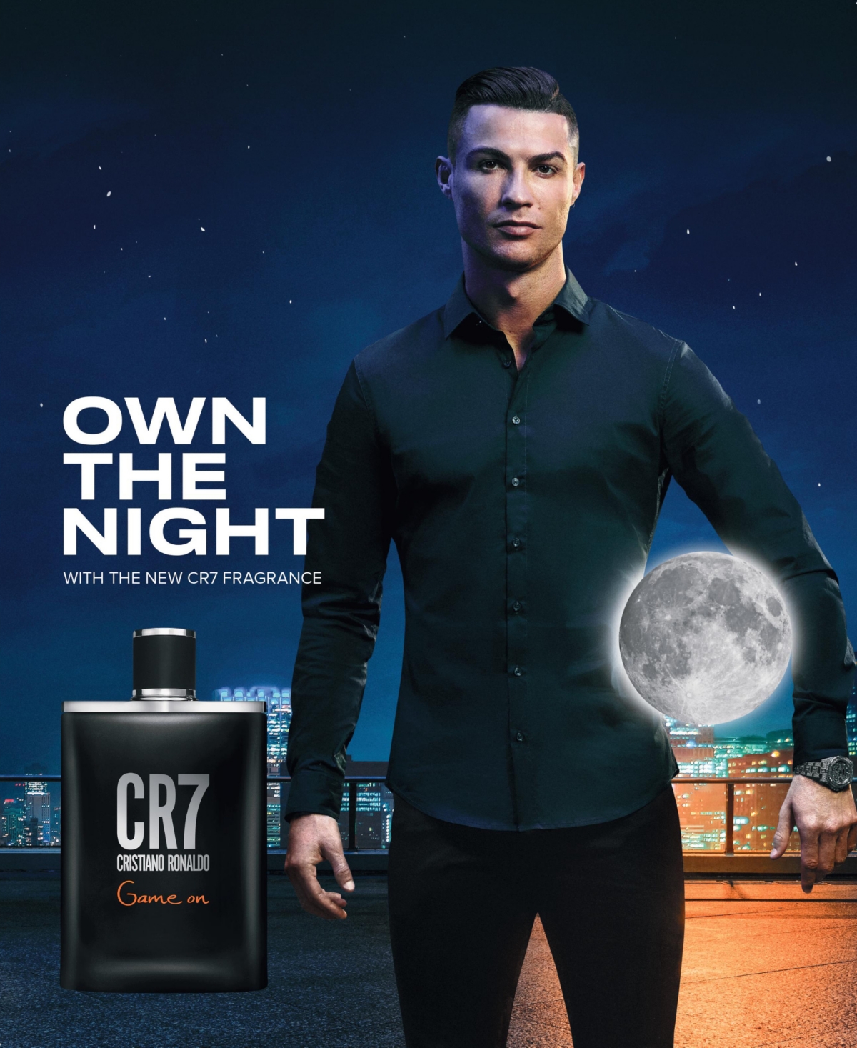 Cristiano Ronaldo Men's CR7 Game On Eau de Toilette Spray, 3.4 oz.