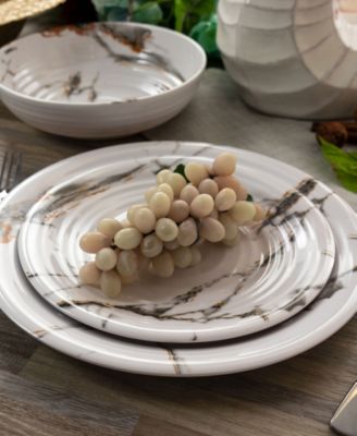 Silvana Melamine 12 Pc. Dinnerware Set, Service for 4