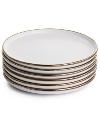 Alejandro Gold-Tone Salad Plates, Set of 6
