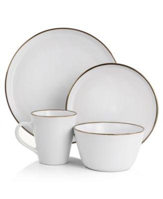 Alejandro Gold-Tone 16 Pc. Dinnerware Set, Service for 4