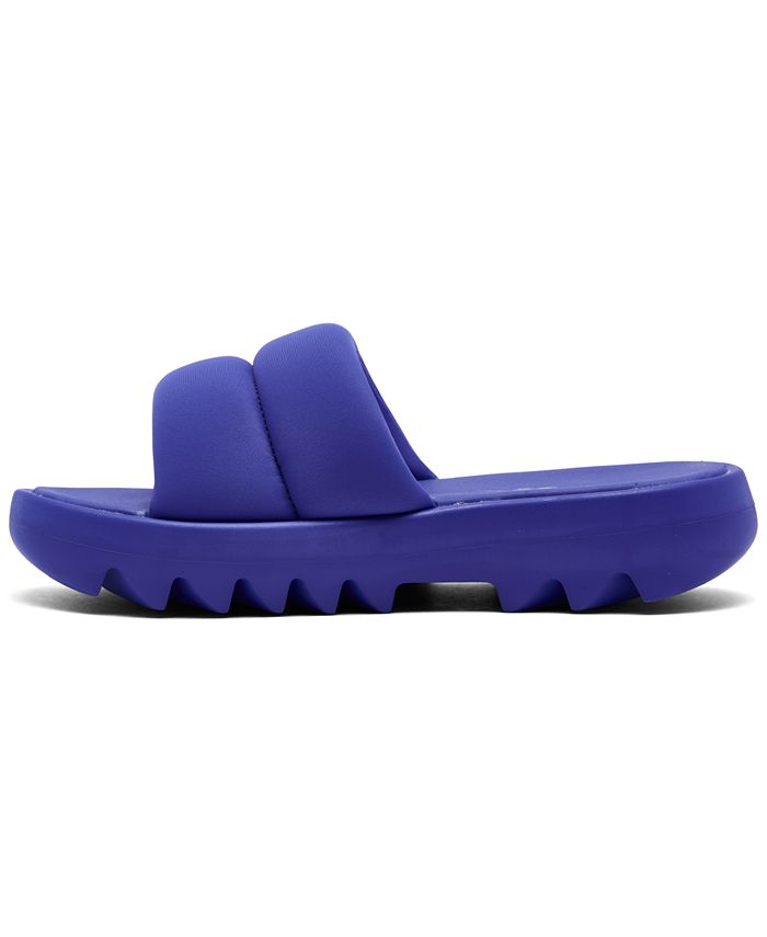 Reebok Women's Cardi B Classic Slide Sandals from Finish Line - Macy's