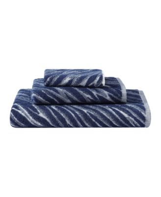 Uchino Shibori Cotton Bath Towel, 30" x 60"