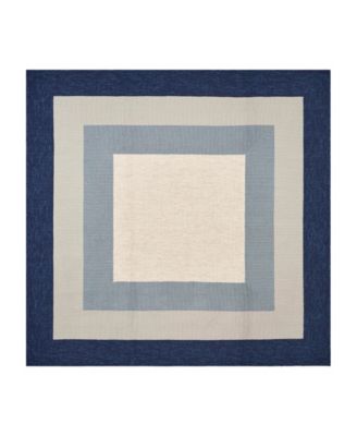 Libby Langdon - Hamptons Highview 7' Indoor/Outdoor Square Area Rug
