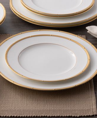 Rochelle Gold Set of 4 Salad Plates, 8.25"