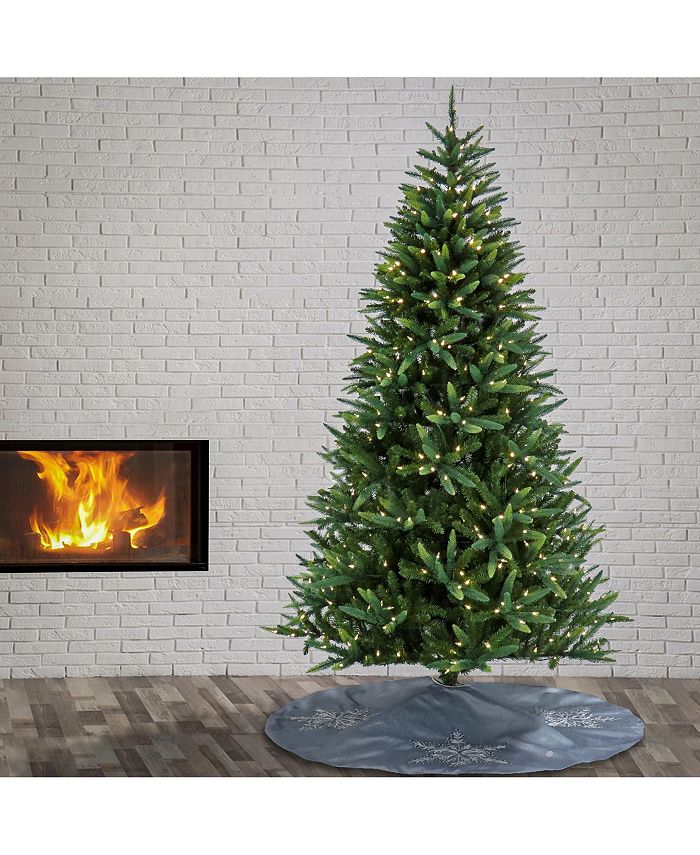 National Tree Company 7.5' PreLit Spada Pine Tree with LED Lights Macy's
