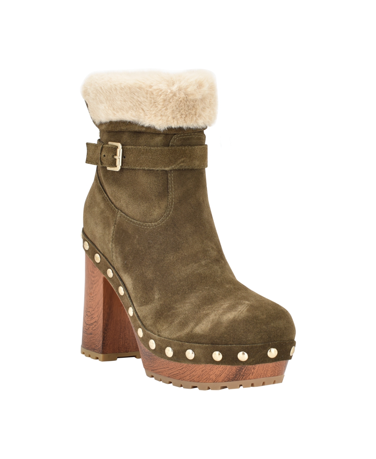 guess women's haler lace up combat booties