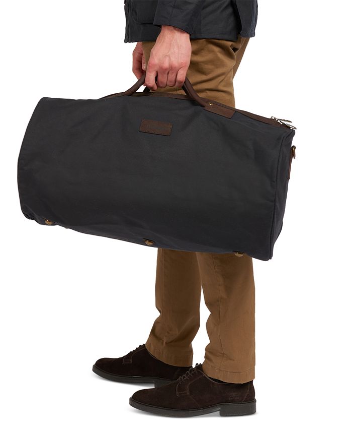 Barbour Men's Waxed Holdall - Macy's
