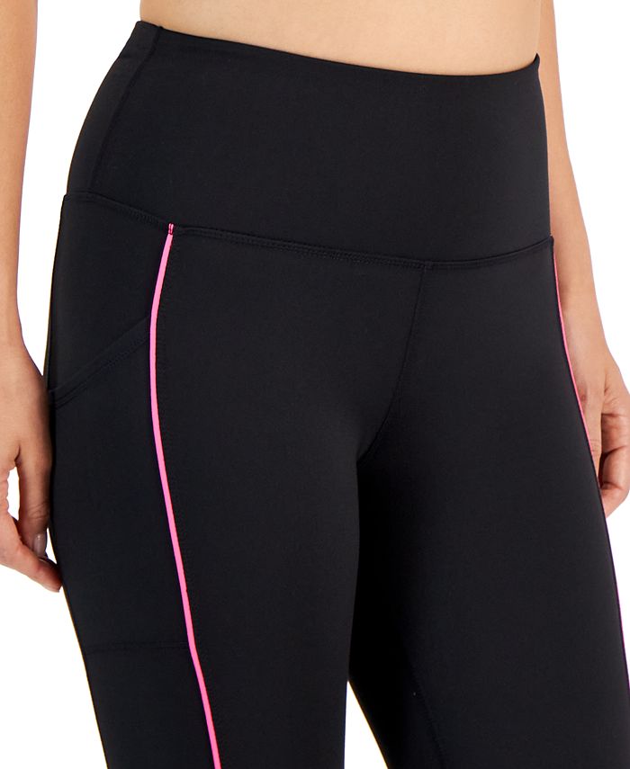ID Ideology Women's Cropped Leggings Pink Size 3X