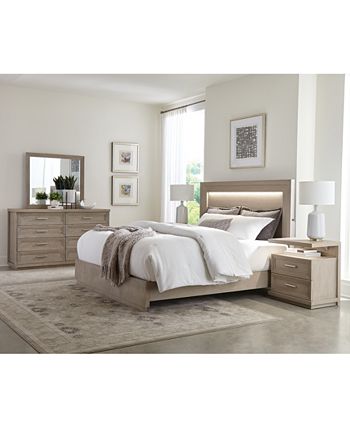 Furniture Cascade Queen Bed - Macy's
