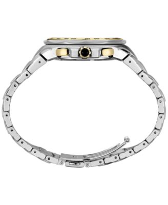 Men's Chronograph Coutura Two Tone Stainless Steel Bracelet Watch 46mm