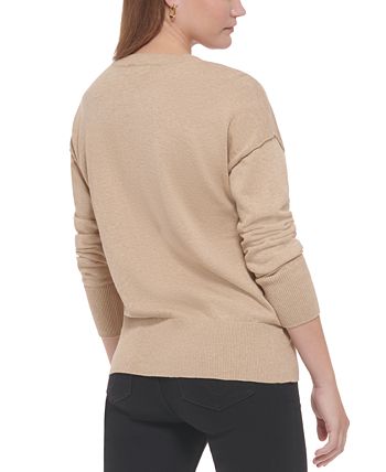 Ck v sales neck sweater