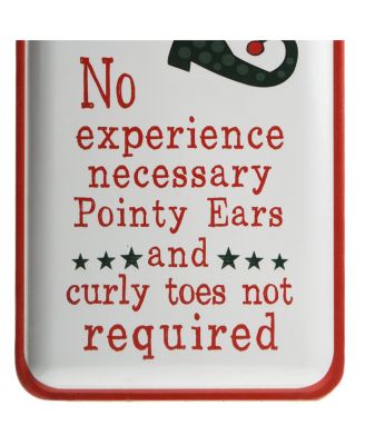 47" Elf Wanted Wall Sign