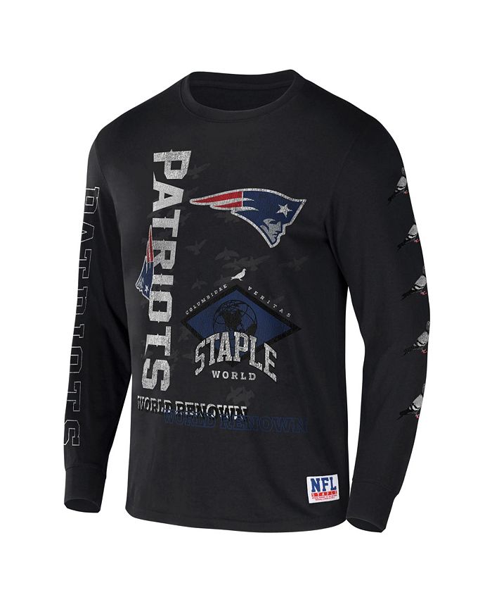 NFL x Staple Black New England Patriots World Renowned T-Shirt