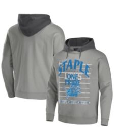 Youth Detroit Lions Nike Gray/Blue NFL 100 Performance Pullover Hoodie