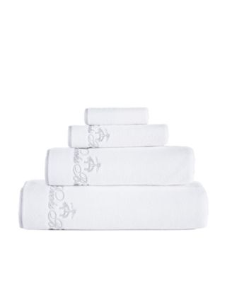 Contrast Frame 2 Piece Turkish Cotton Bath Sheet Set