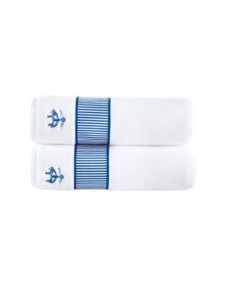 Fancy Border Bath Towels