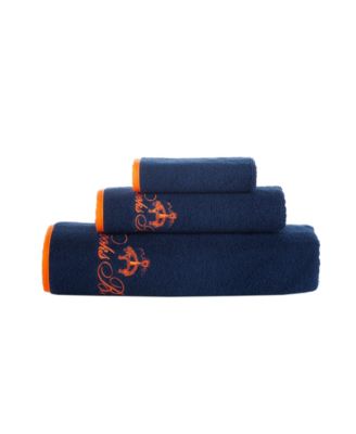 Contrast Frame Bath Towels