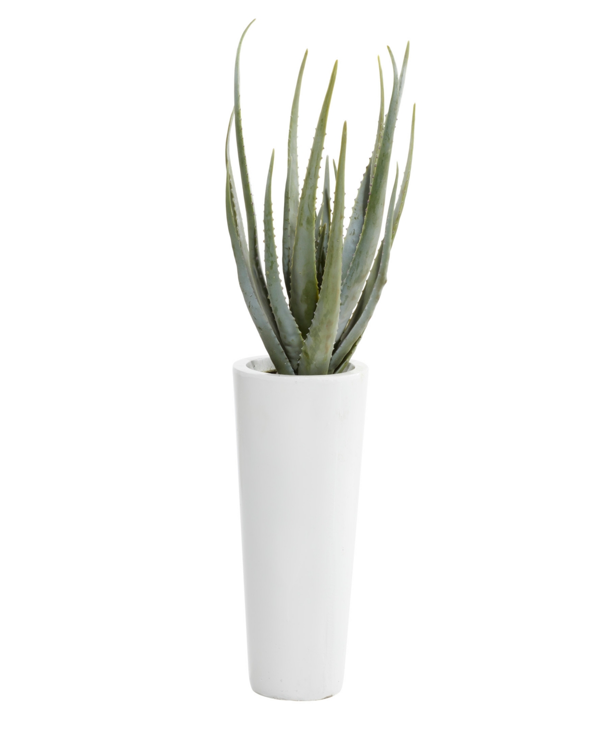 Contemporary Aloe Vera Artificial Plant, 33.5
