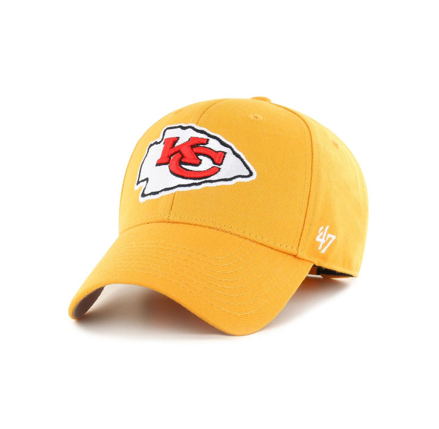 Men's '47 Gold Kansas City Chiefs MVP Adjustable Hat