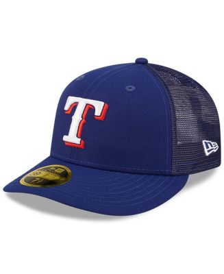 Men's New Era Royal Texas Rangers Authentic Collection Mesh Back Low ...