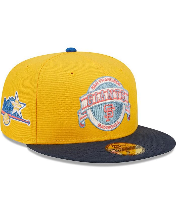 New Era Men's Gold and Azure San Francisco Giants 1961 All-Star Game ...