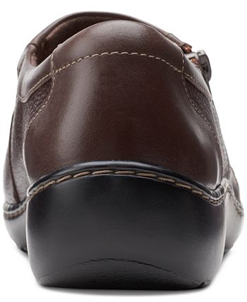 Clarks Women's Cora Heather Loafer, Black Combi, 9.5 Wide price in Saudi Arabia | Amazon Saudi