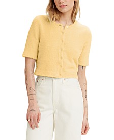 Women's Sandy Short-Sleeve Cropped Sweater