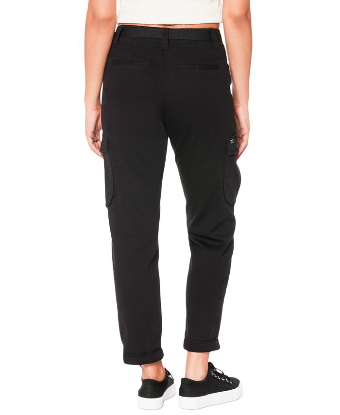 UNIONBAY Juniors' Jordana High Rise Belted Cargo Pants Macy's