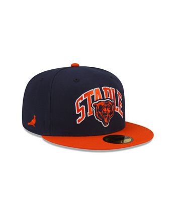 New Era Men's X Staple Navy, Orange Chicago Bears Pigeon 59Fifty Fitted Hat  - Macy's