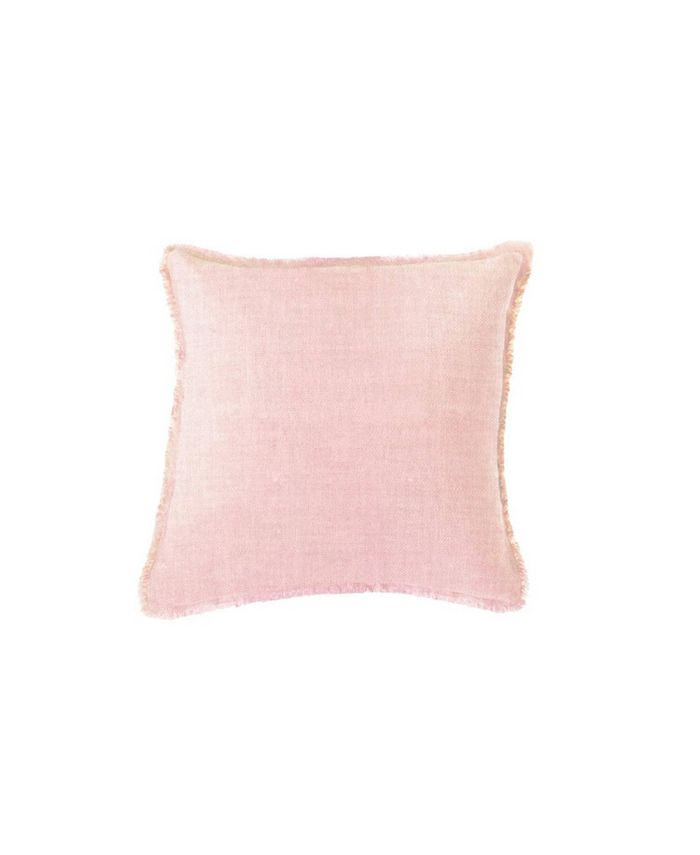 Anaya Home Light Pink Linen Down Throw Pillow Macy's