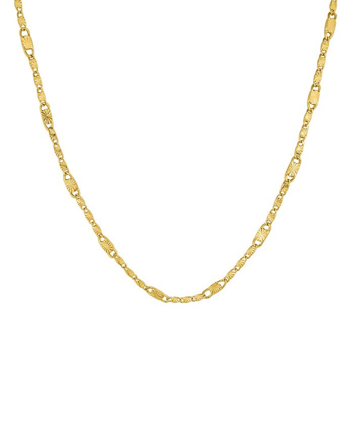 And Now This Diamond Cut Mirror Chain Necklace - Macy's