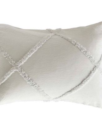 Chenille Lattice Sham, King