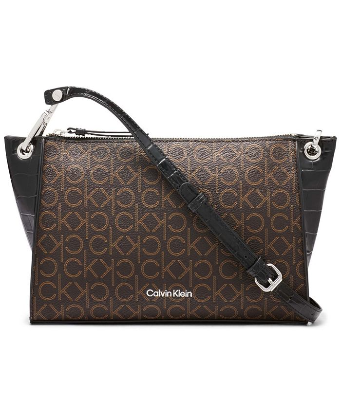 Calvin Klein Women's Garnet Crossbody Bag & Reviews - Handbags ...