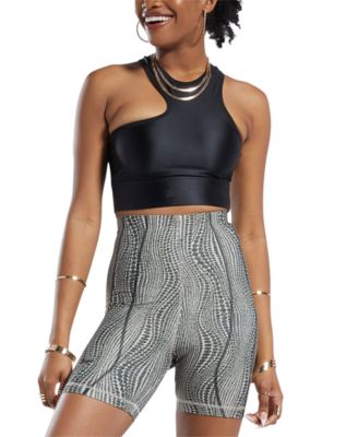 Reebok - Women's x Cardi B Cropped Asymmetrical Top