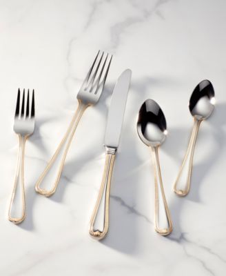 Vintage Jewel Gold 5-Piece Place Setting