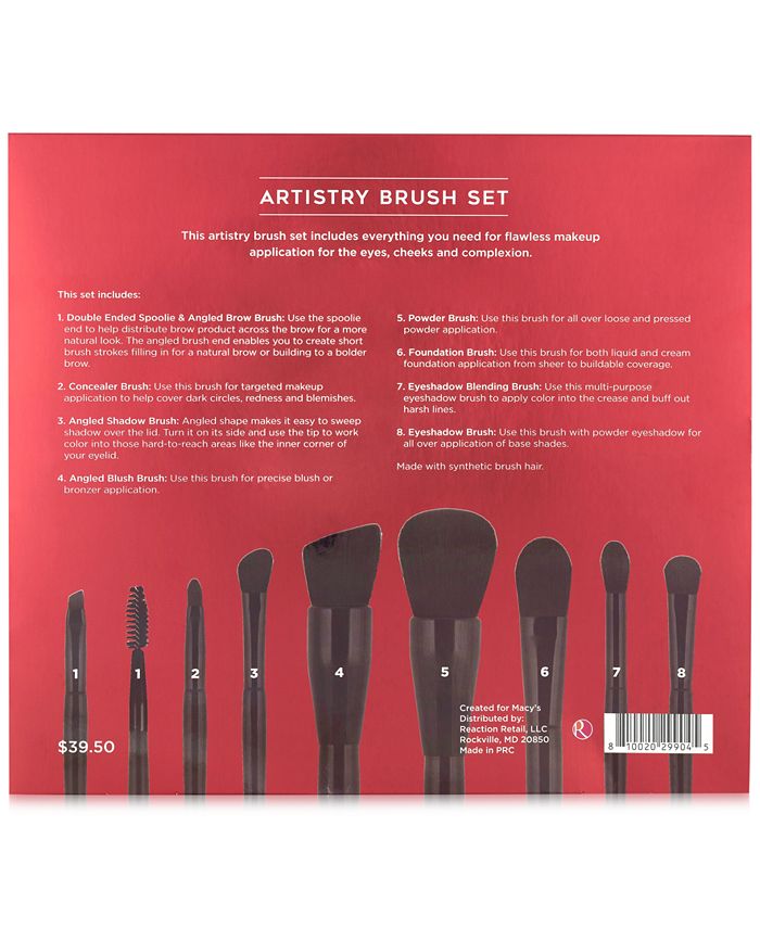 Created For Macy's 8Pc. Artistry Brush Set, Created for Macy's Macy's