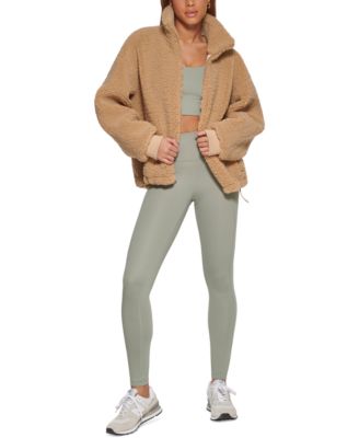 Levi's Women's Sherpa Stand Collar Zip Up Jacket